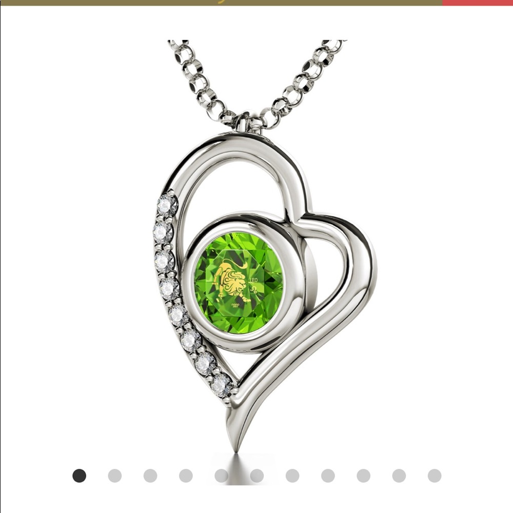 •NWOT Leo Zodiac Necklace•